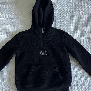 A&F Black Fleece Sherpa Hoodie